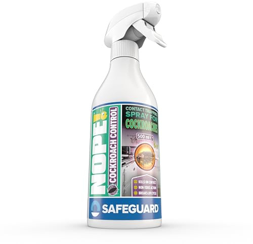 NOPE!® Control de Cucarachas | Spray de Acción Inmediata por Contacto | Fórmula de Base Acuosa Sin Olores | Alta Eficacia en Cocinas y Electrodomésticos