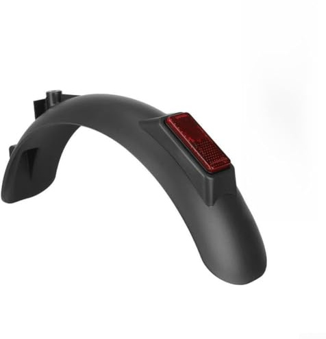 Kit de garde-boue arrière pour scooter électrique Xiaomi 4 Lite (2e génération) pour réflecteurs et base de montage, garde-boue en plastique noir pour protection contre les débris et visibilité