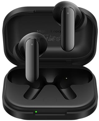 realme Buds Air 8 Pro Auricolari Wireless con ANC Adattivo 55dB Driver Duali Audio Hi-Res LHDC Batteria 50 Ore Bluetooth 6.1 IP55 Resistenti all’Acqua Bassa Latenza 45ms, Nero