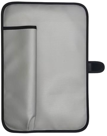 Hitzebeständige Reise Aufbewahrungstasche für Lockenstab mit mehreren Taschen und Kabelmanagement Schnellzugriff auf den Haar Styling Planer