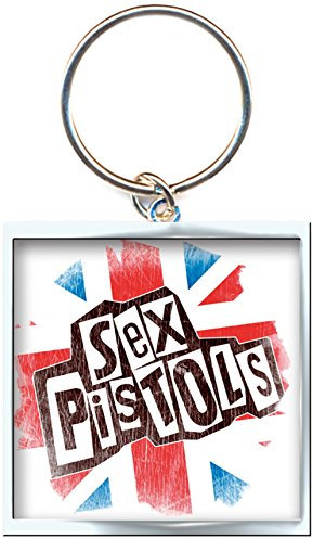 Sex Pistols Metall Schlüsselanhänger Union Jack