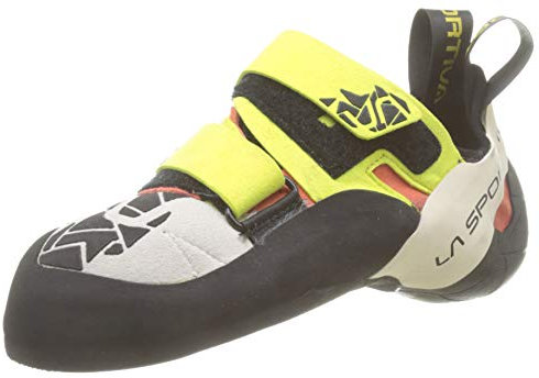 LA Sportiva Scarpette Arrampicata Otaki Donna, Sulphur-Coral, EU 36