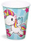 Bicchieri unicorno 250 ml - 8 pezzi
