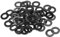 sourcing map Rondelle Plate Nylon Pour 16mm ID Vis Boulon 30mm OD 3mm épais 50PCS