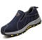 Calzado Seguridad para Hombre, Puntera Acero, Anti-Rotura Y Anti-Perforaciones, para Soldadura Aislante Transpirable de Trabajo,Azul,44