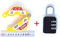 Natural Gas Bottle Handwheel Valve Lock/gate Valve Stop Valve Switch Safety Lock-Yellow StyleMetal Padlock