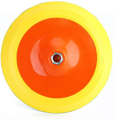 Senray 8 Inch Hook and Loop Polishing Pads 5/8-11 Thread Backing Plate for Rotary Polishing Mechine