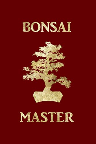 Bonsai Master Journal: Notebook for people who love bonsai trees.