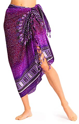 PANASIAM Sarong Maoi 01, 250x113cm, violet
