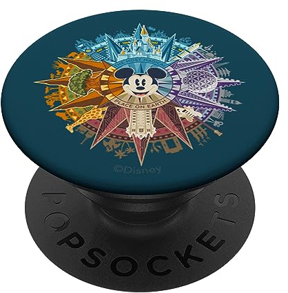 Disney World 50th Anniversary Mickey Mouse PopSockets Klebender PopGrip