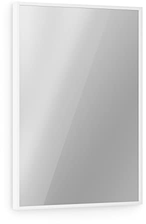Klarstein Infrarotheizung, Infrarot Spiegelheizung Standgerät, Infrarotheizung mit Thermostat, Heizung mit Erkennung Offener Fenster & App-Control, Heater CO2-Frei, IP24 Infrarot Heizgeräte, 750 W
