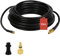 Ansobea 10m Rohrreinigungsschlauch rohrreiniger schlauch M22 Schraubengewinde 180bar 60°C inkl. Adapter Professional für rohrreinigungsset