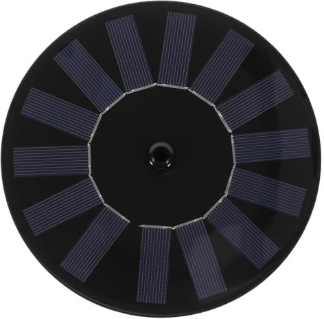 Cabilock Bomba De Fuente Solar Fuente Solar para Piscina y Jardín Diseño Flotante para Pájaros y Duradera