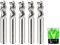 Carbide End Mill Bit 3 Flute CNC Route Bit 8mm Cutting Diameter, AlCrN Coated Upcut Spiral Router Bit for Alloy Steel, Stainless Steel, Cast Iron, Aluminum