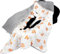 Bebamour Babydecke Neugeborene Geschenk Jungen Mädchen Babydecke mit Punkten Elterndecke weiche Wolldecke Bedruckte Tiermuster Autositz Decke,Orange Fox