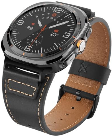 Wristitani Compatibile con Samsung Galaxy Watch Ultra Cinturino 47mm, Cinturini di Ricambio Donne Uomini per Cinturino in Pelle Galaxy Watch Ultra