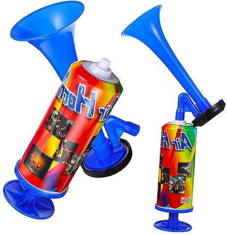 Cabilock 2stücke Luftdruckhörner Handheld Cheer Horns Für Sportveranstaltungen Partys Und Feste Klare Lautstärke Für Fußballspiele Und Outdoor-Events