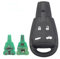 Guscio Chiave auto a distanza Controllo remoto telecomando radiocomando portachiavi Smart Remote Car Key Fob per SAAB 93 95 9-3 9-5 WFsostituzione LTQSAAM433TX 434Mhz ID46 4 pulsanti