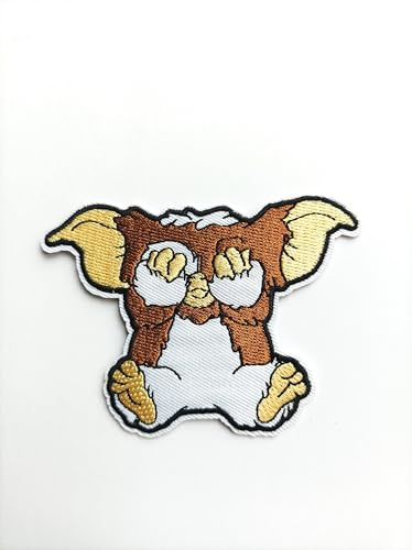 Hobbies and Patch Iron On Embroidered Patch Monster Gizmo Monster Horror Character Vintage Iron On Or Sew On Decoration Sweatshirt Knit Backpack Jeans Bag Jacket Application