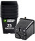CONTROL GARDEN Pack 25 Macetas Negras Cuadradas para Plantas 8 x 8 x 7 cm - 25 Maceteros de Plástico para Flores y Siembra 8 x 7 x 7 cm - Ideal Exterior e Interior Flores, Esquejes y Semillas