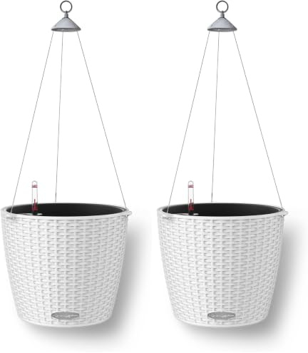 Lechuza Nido Cottage 28 weiß 15190, 27x27x23 cm (Packung mit 2)