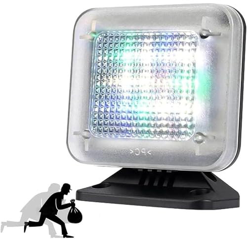 HKFGSHOP LED-Lampe Fake TV Simulator Licht, Nacht Sicherheit Licht, Home Security Anti-Einbrecher Ausrüstung, Mit Timer Und Dämmerung Sensor, Home Security Fake Fernsehen Für Einbruchschutz