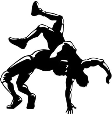JIFENLI Autoaufkleber 13,3 X 13,5 Cm Interessante Wrestling Dekor Aufkleber Zubehör Aufkleber Vinyl
