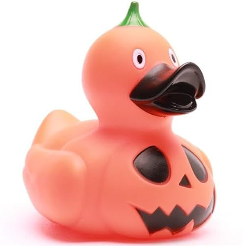 Duckshop I Badeenten Varianten Halloween I (Badeente Halloween-Kürbis)