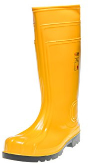 Eurofort Sicherheits Baustiefel Gummistiefel in Übergrößen Gelb 35361 große Herrenschuhe, Größe:50