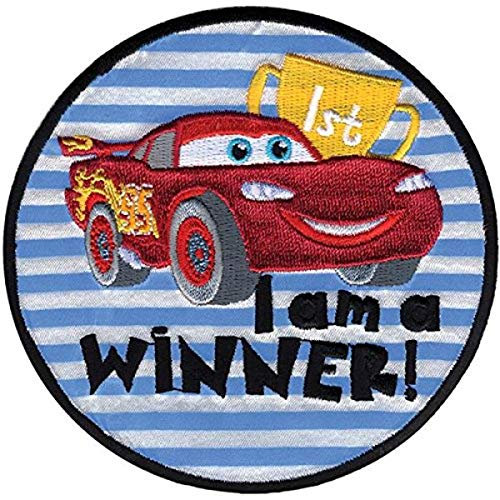 Disney Cars Iron-On Applique-I'm A Winner
