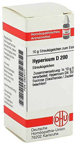 DHU Hypericum D200 Streukügelchen, 10 g Globuli