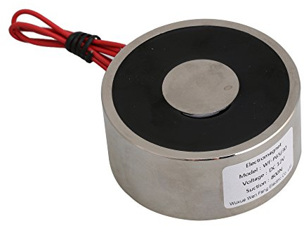 BQLZR Silver Holding Electromagnet DC 12V 80Kg 65 x 30mm Simple Control
