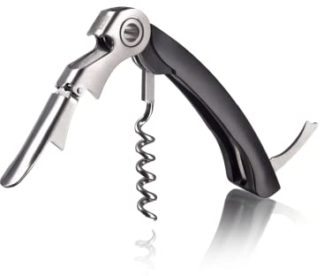 Vacu Vin 68514606 Sommelier à 2 Crans Tire Bouchon Noir