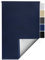 Thermorollo Rollo für Fenster ohne Bohren Verdunkelungsrollo Klemmfix – Sol Royal Seitenzugrollo Sonnenschutz Fenster innen Thermorollo ohne Bohren - Fensterrollo Thermo 60x160 cm Blau T42