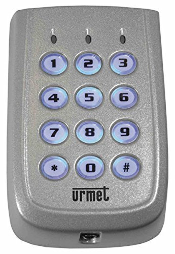 clavier à code - zamak - 2 relais - urmet 141212