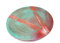 Ceramiche lega - faenza rounde Ceramic Artisan Charger Plate 31 red-Turquoise - Leg_pia_002
