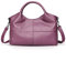 NICOLE & DORIS Damen handtaschen Mode Schultertaschen für Dame Henkeltaschen über der Schulter Umhängetasche Taschen für Frauen aus weichem PU-Leder Violett