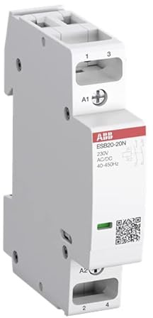 Installationsschütze ABB, ESB20-20N-06, 230V 20A 2s