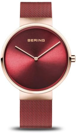 BERING Damen Uhr Quarz Movement - Classic Collection mit Edelstahl und Saphirglas 14539-363 - 5 ATM