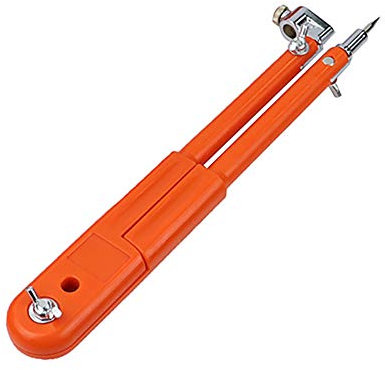 Yiyer Professional Woodworking Compass With Wing and Pencil Holder, Large Compass for Geometry, Drawing, Drafting - Perfect Tool for Carpenter (90cm/35inch)