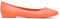 Hush Puppies Women's Brite Pops Ballet Flat, Orange, 8 UK