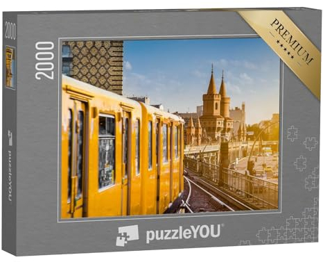 puzzleYOU: Puzzle 2000 Teile „Die Berliner durch Friedrichshain-Kreuzberg“ – aus der Puzzle-Kollektion Deutschland, Deutsche Städte