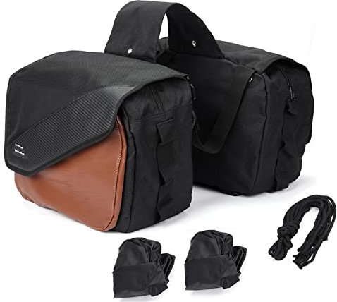 YKSM Für Honda Shadow 750 Satteltasche Motorrad Packtaschen Seitenwerkzeug Tasche Tasche PU Roller