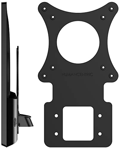 HumanCentric VESA Mount Adapter Compatible with LG Monitors 24MP58VQ, 24MP58VQ-P, 24MP59HT, 24MP59HT-P, and 24MP60VQ, Mounts Monitor to VESA Stand, Arm or Desk Mount with 75x75 or 100x100 mm Pattern