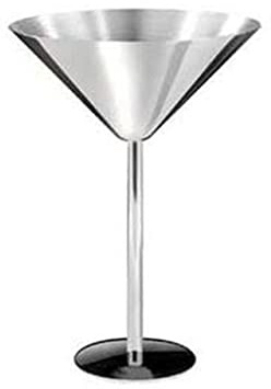 SWEET HOME Varotto & Co. Coppa Martini in Acciaio Inox 20 cl cod.BR02071LU 15h cm Diam.11 cm
