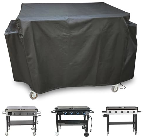 ZJYWSCH Abdeckung für Pit Boss Deluxe 4 Brenner PB757GD Grillplatte, Standard 5 Brenner PB5BGD Grillrost, strapazierfähig, wasserdicht für Blue Rhino Razor Grillplatte GGC1643