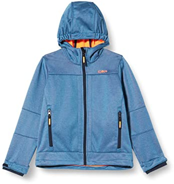 CMP, Kid Jacket Fix Hood, Boy, Bluestone Mel., 164