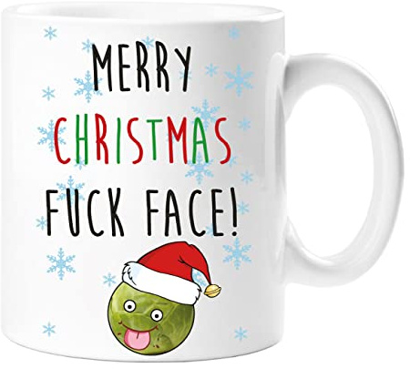 60 Second Makeover Limited Merry Christmas Fuck Face Mug