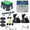 Suinga - Pack RIEGO AUTOMATICO Rain Bird - Hunter Irrigation 24V, 2 Zonas de Riego para tuberia 25mm