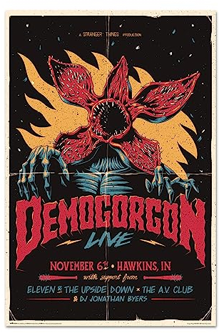 Grupo Erik Poster Stranger Things - Demogorgon Live Wanddeko 61 x 91,5 cm